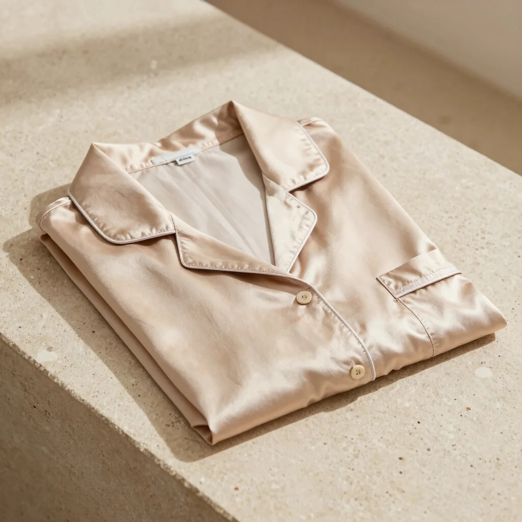 Set de Pijama de Seda Botánica